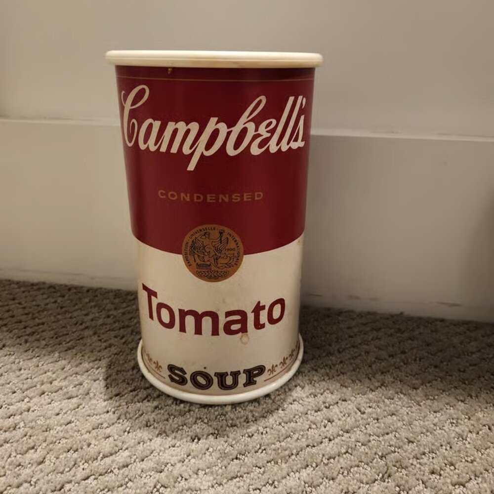 VINTAGE Campbell's tomato Soup bank.
